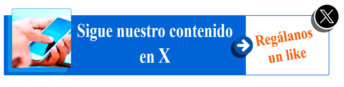 Mano accionando un tel&eacute;fono m&oacute;vil para visitar X